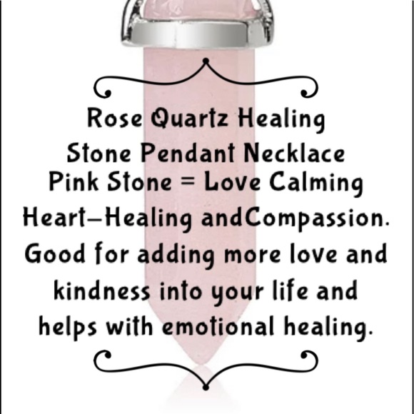 Jewelry - NEW Healing Pendant/Sterling Silver Necklace